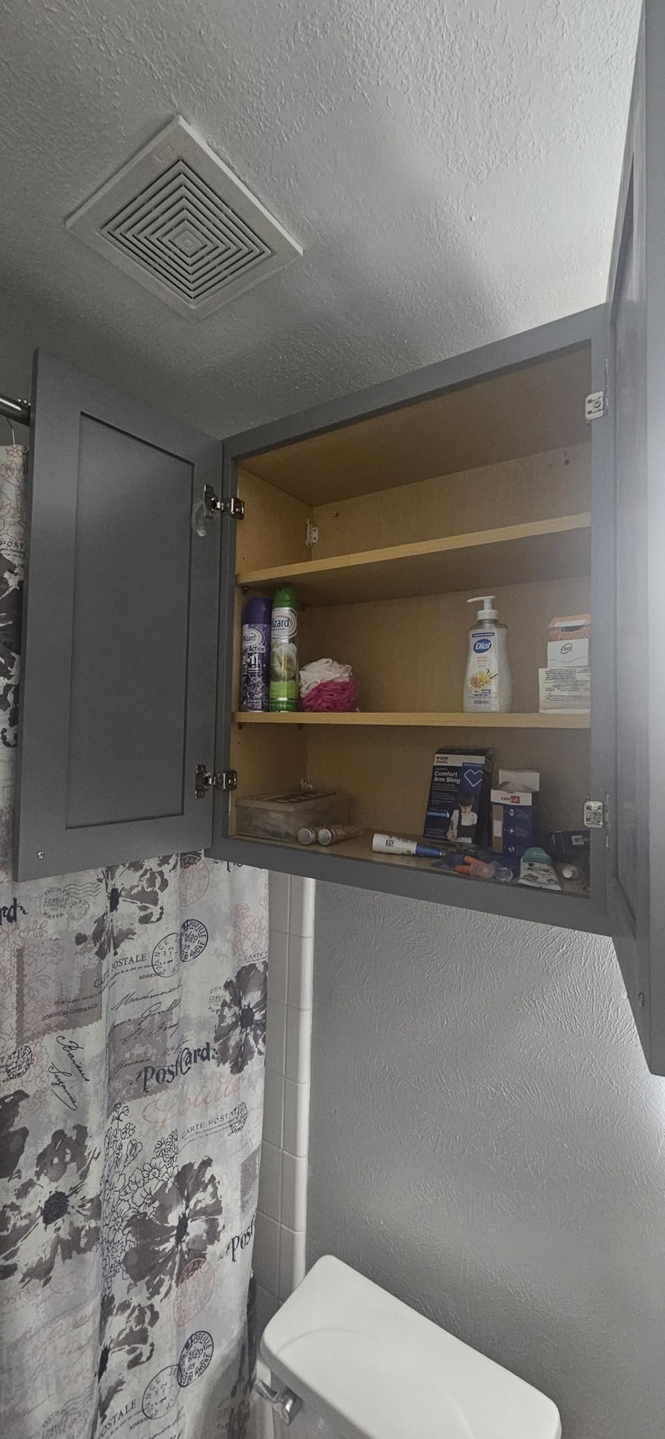 Solid Wood Laundry Room Wall Cabinets, 27 Inch Wide 12 Deep RTA Large Kitchen Storage Organizer Cabinet with 2 Shaker Doors & 2 Adjustable Shelves, Space-Saving for Bathroom, Garage - White customer photo 2