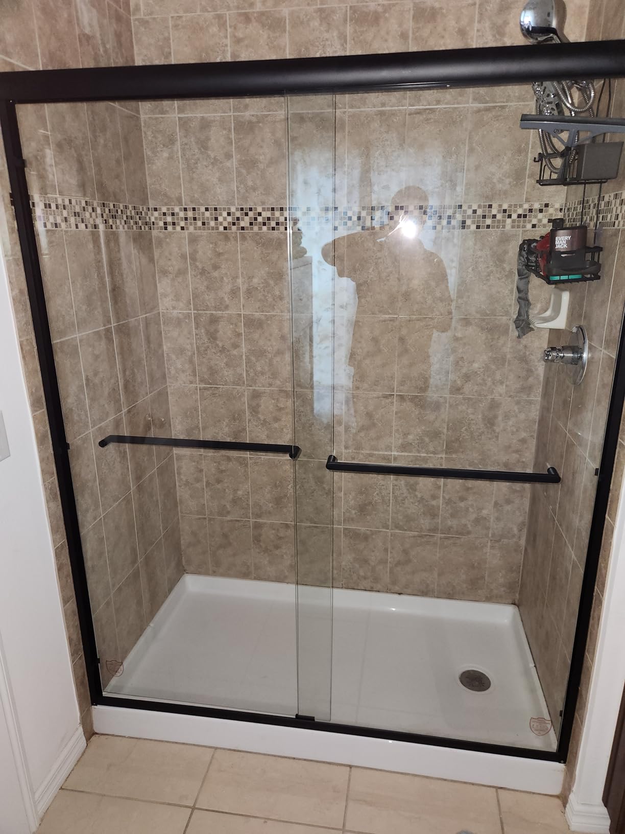 Sliding Bathtub Shower Door, 56-60