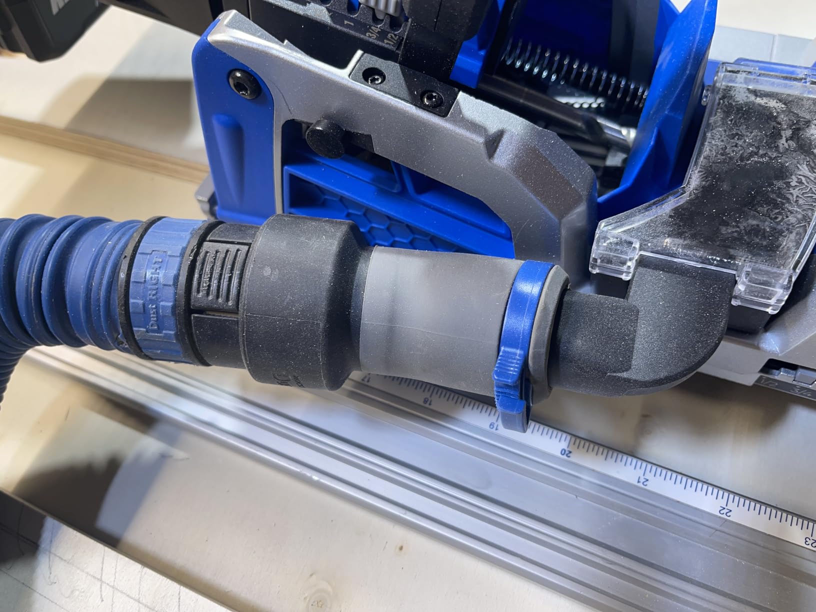 Kreg Rebel 20V Ionic Drive Pocket-Hole Joiner Kit - With 20V Blue Ion Charger & 4Ah Battery Pack - Precision Joinery Tool for Woodworking & Carpentry - Accessible Woodworking Tools - KPTBRB100A customer photo 1