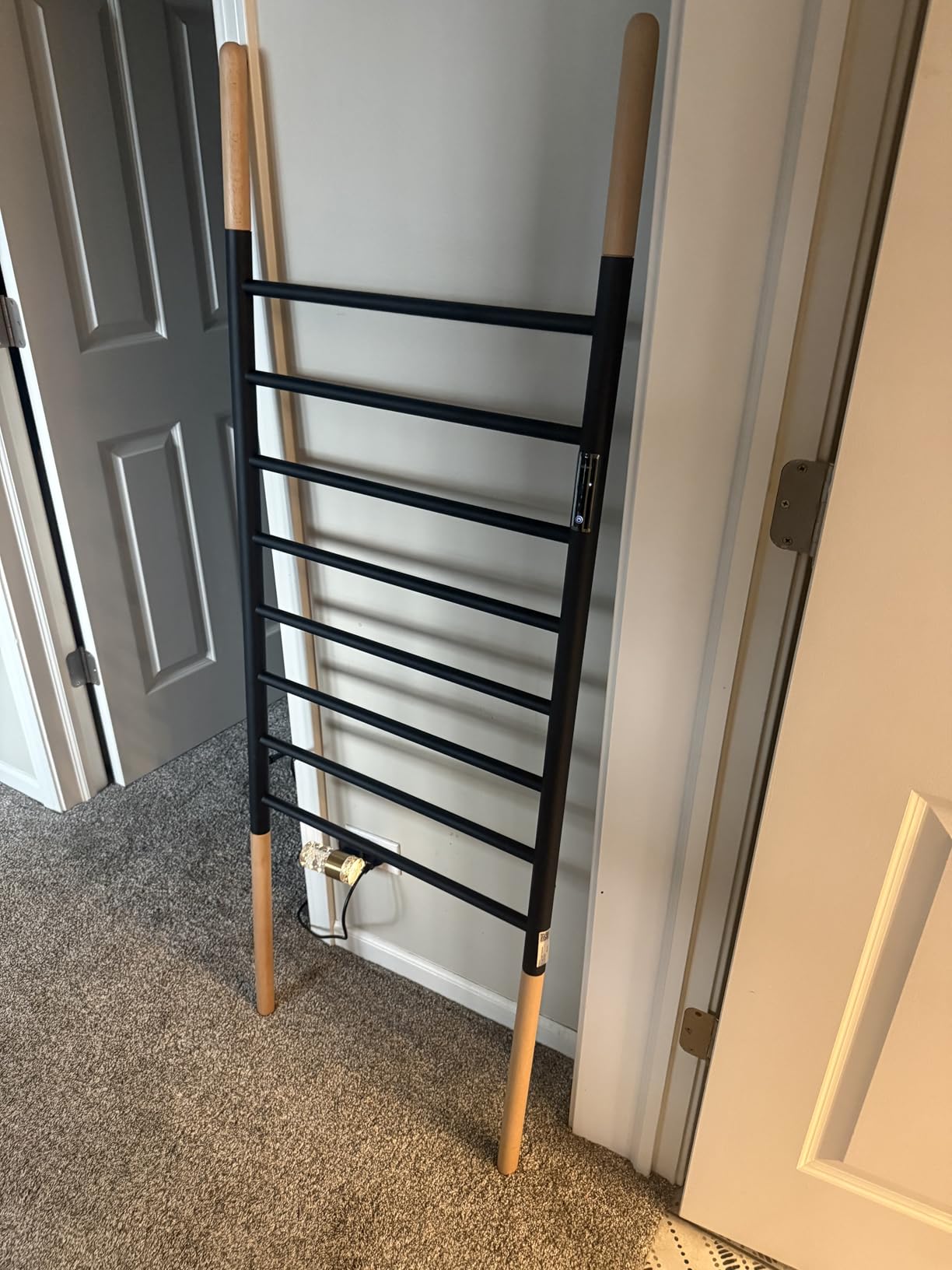 Electric Towel Warmer, Free Standing Heated Towel Rack, 39.06
