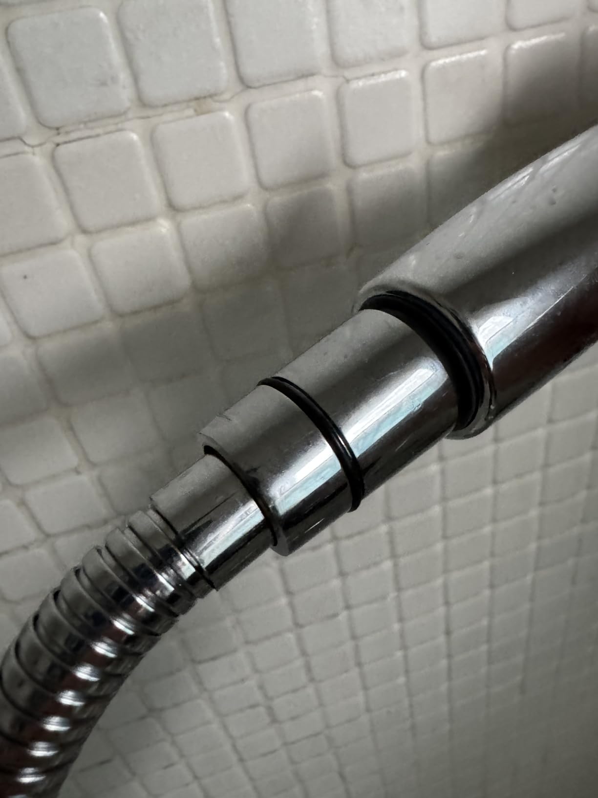 Shower Faucet Set Shower System - SR SUN RISE Matte Black Shower Trim Kit with Dual Shower Head, 12'' Ceiling Rainfall 6'' Wall Mount with Handheld Shower for Couples, Complete 6 Diverter Valve customer photo 2