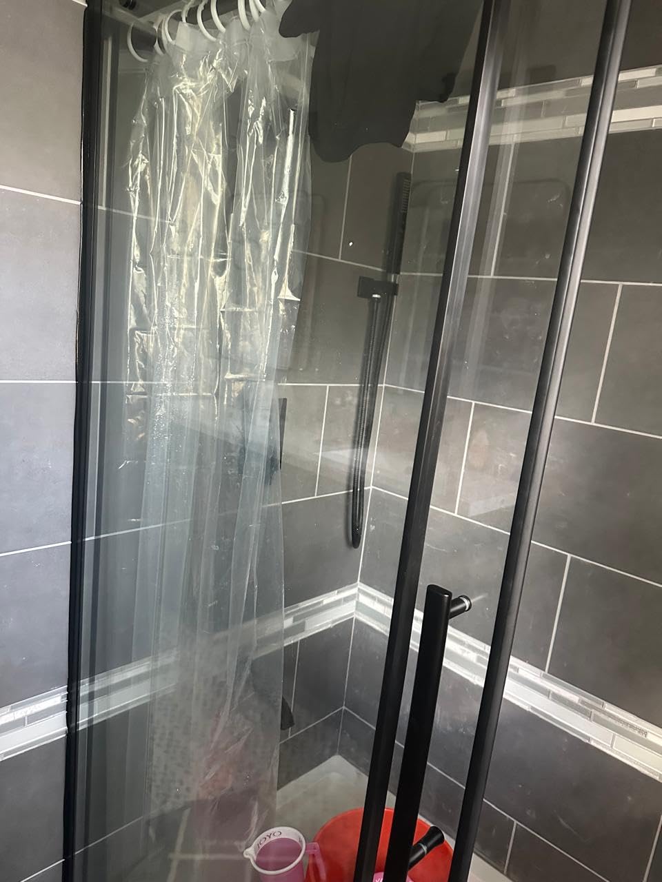 Frameless Shower Door, 56-60