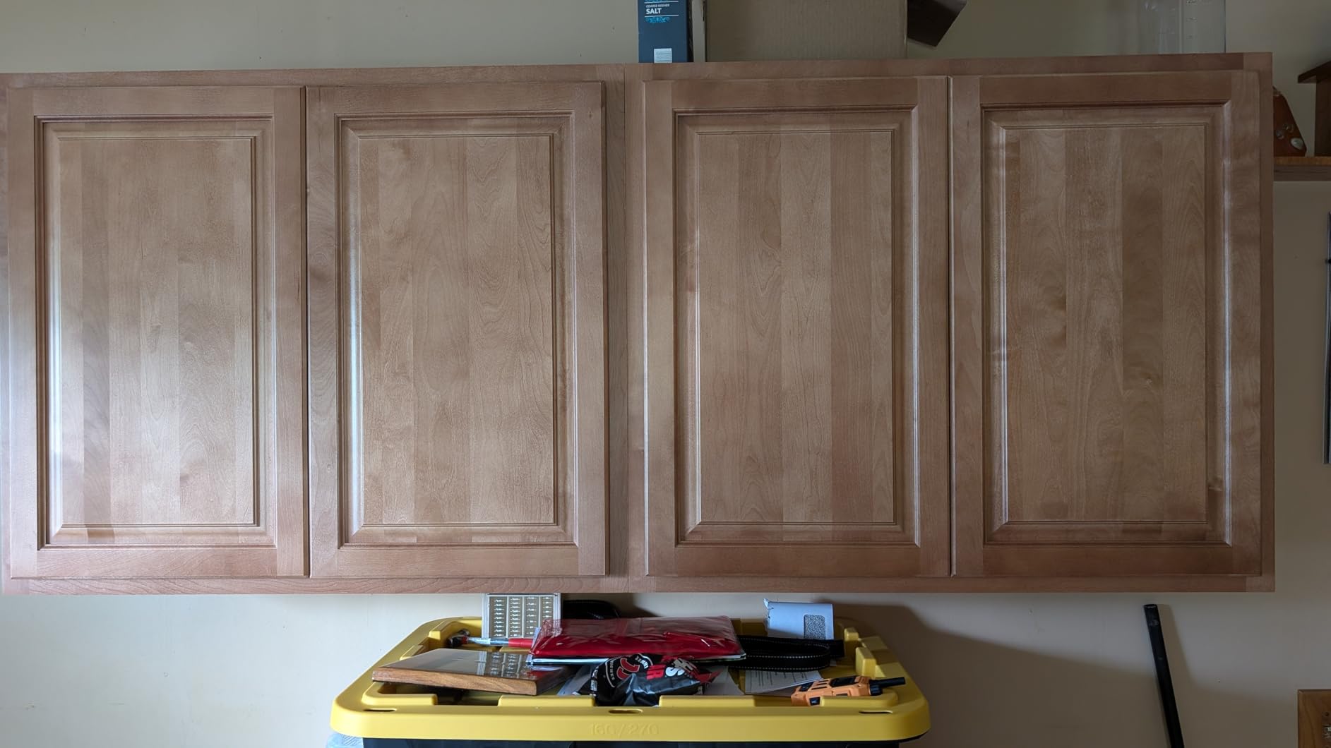 Raised Panel Wall Cabinet - Ready to Assemble, Perfect for Kitchen, Laundry, and Bathroom Storage - 30