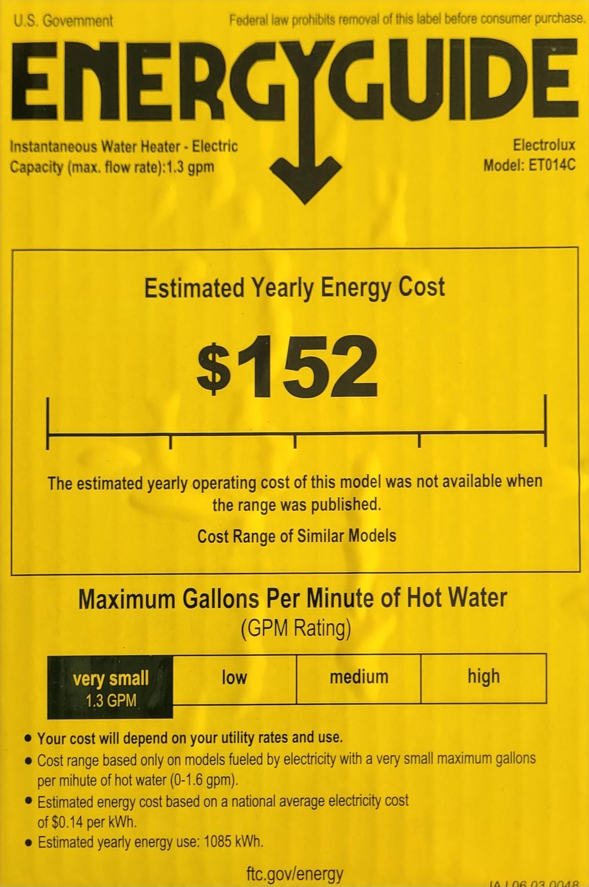 Electrolux 18kW Tankless Water Heater Electric 240v - Smart Wifi & Alexa, Instant On Demand Hot Water Heater for Whole House, Max 4.2 GPM, Supply for 2-3 Fixtures customer photo 1