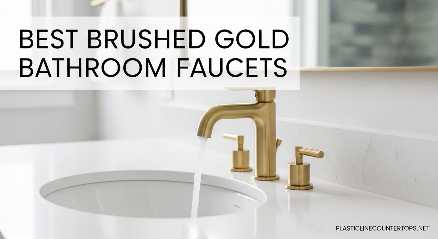 Best Brushed Gold Bathroom Faucets