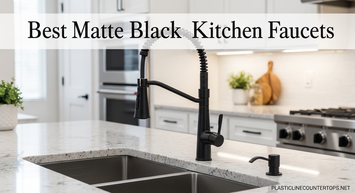 Best Matte Black Kitchen Faucets