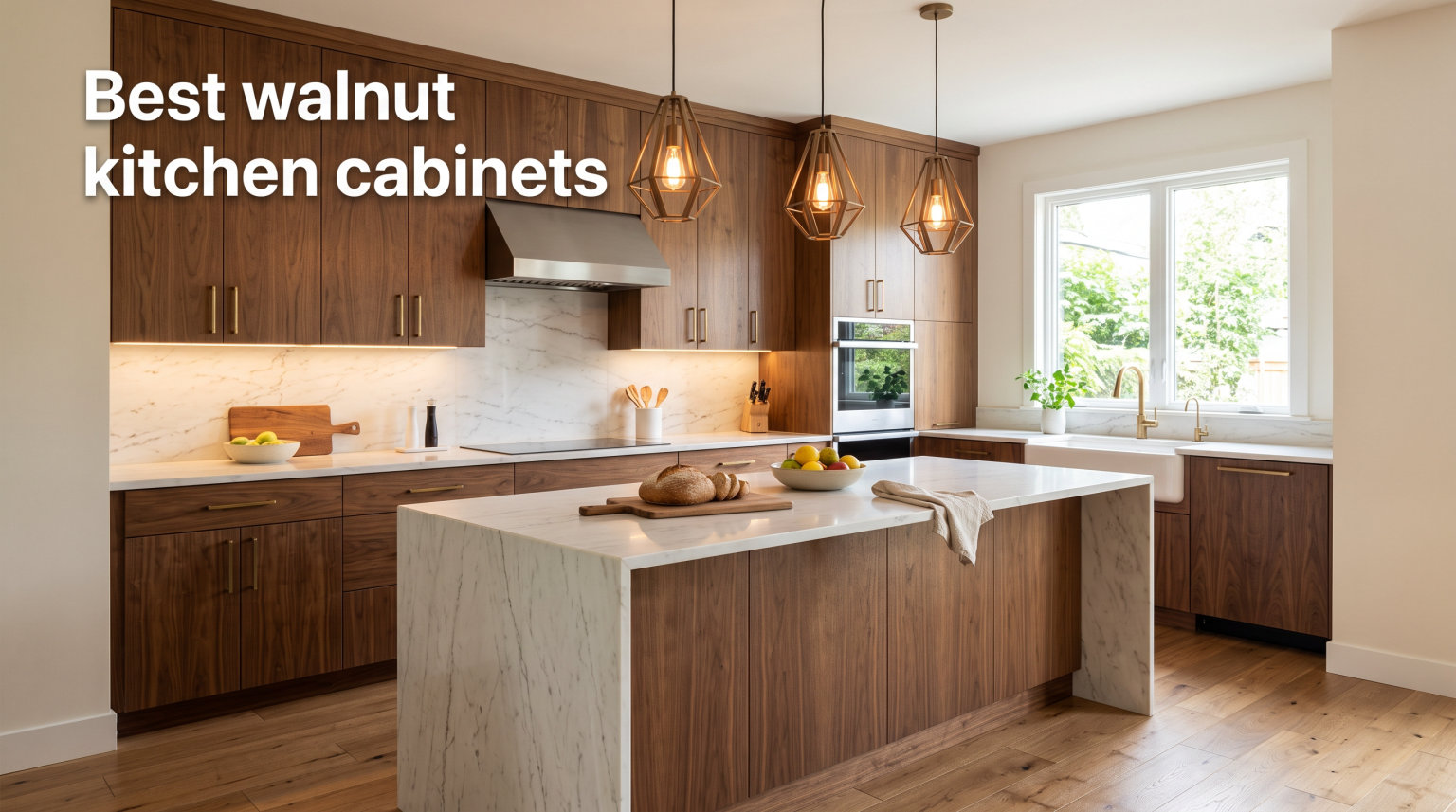 Best walnut kitchen cabinets