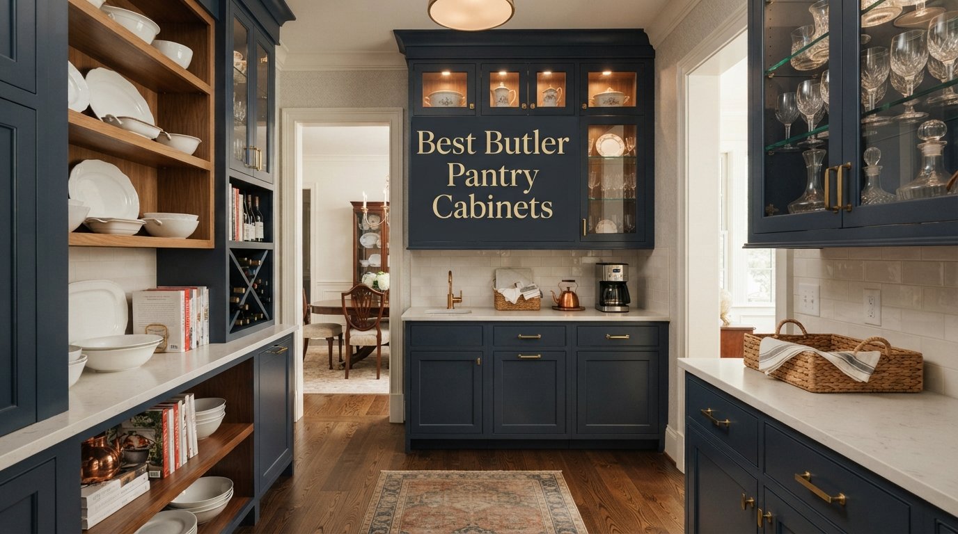 Best butler pantry cabinets
