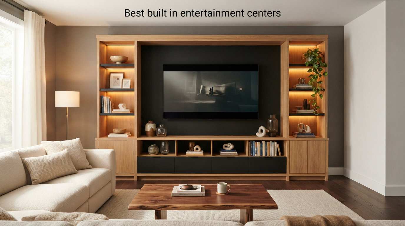 Best built in entertainment centers