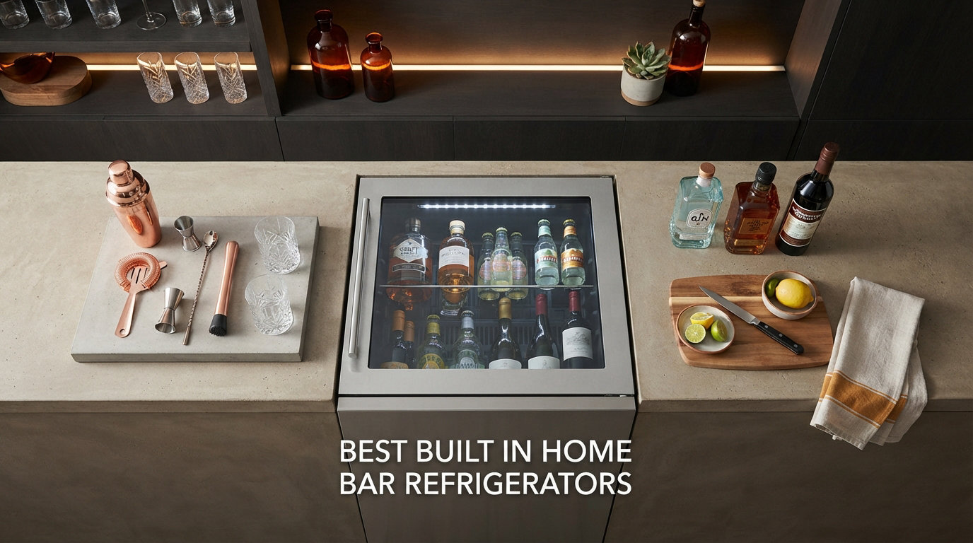 Best built in home bar refrigerators