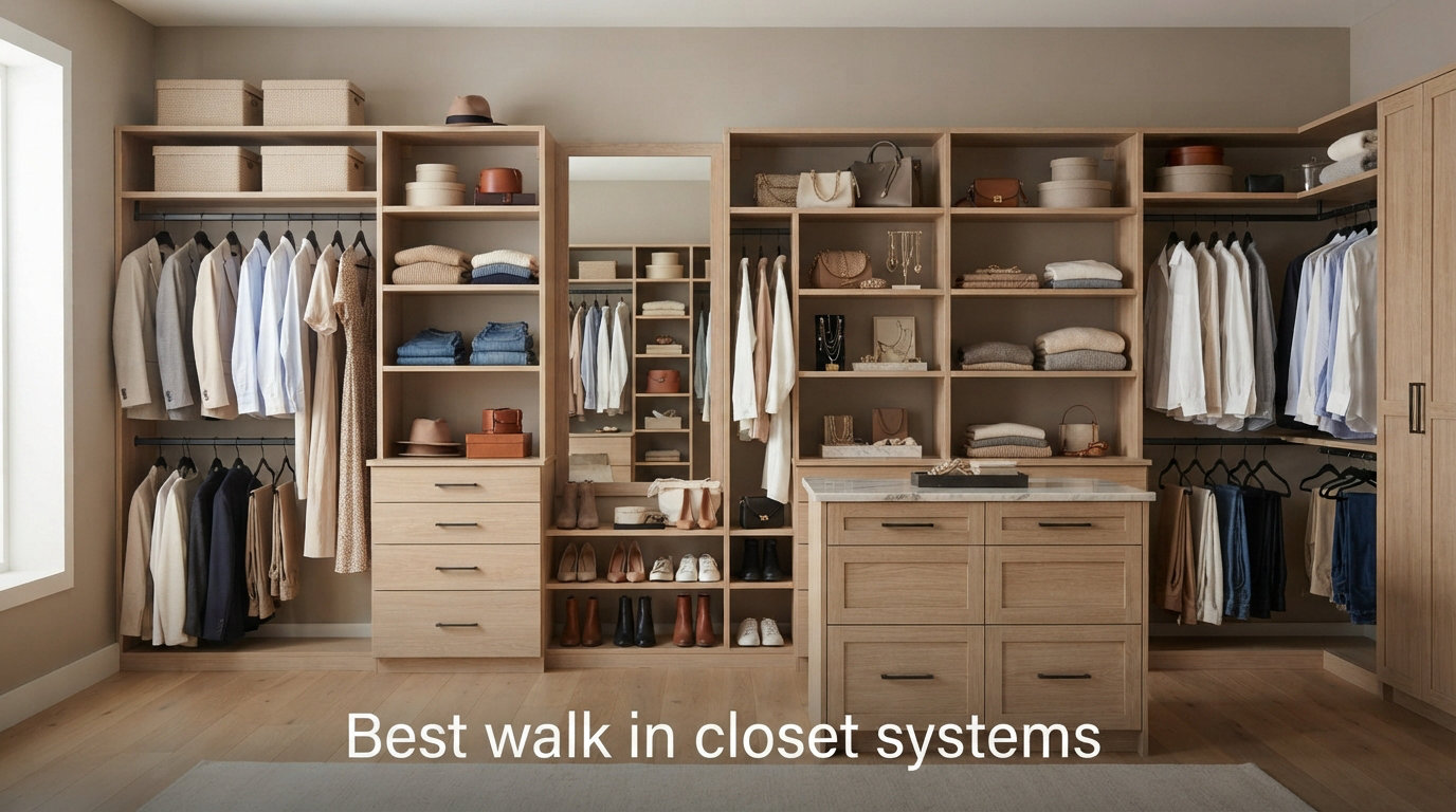 Best walk in closet systems