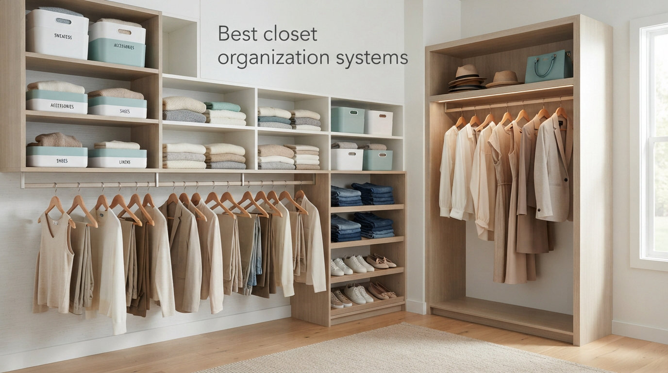 Best closet organization systems