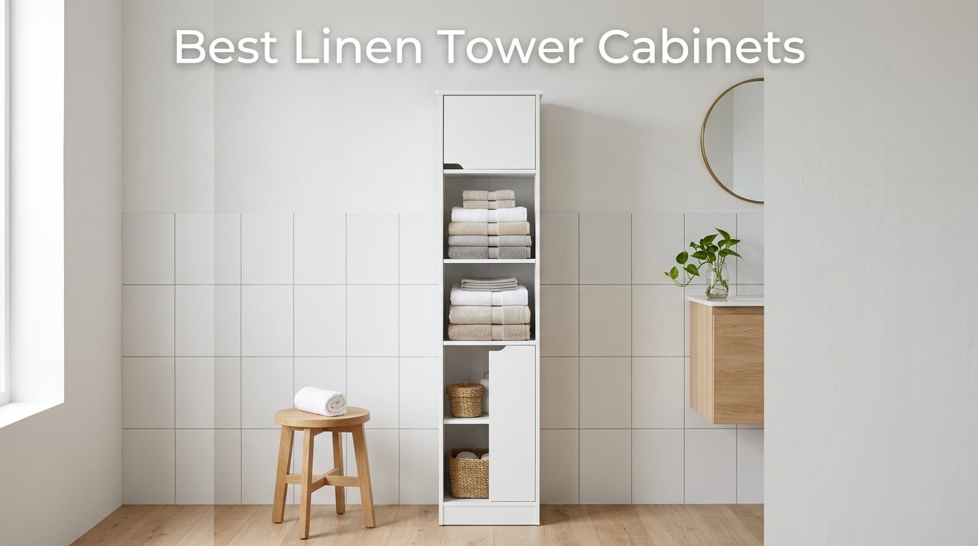 Best linen tower cabinets