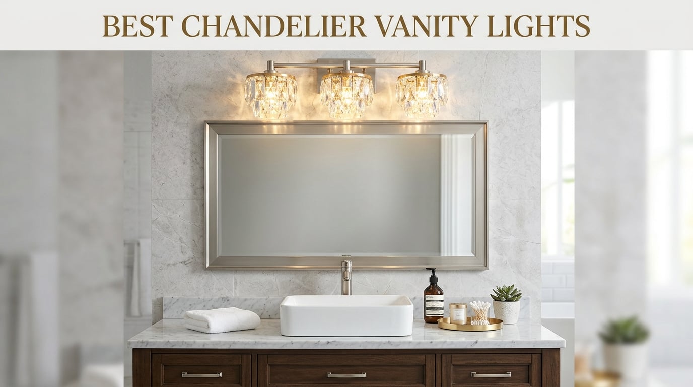 Best chandelier vanity lights
