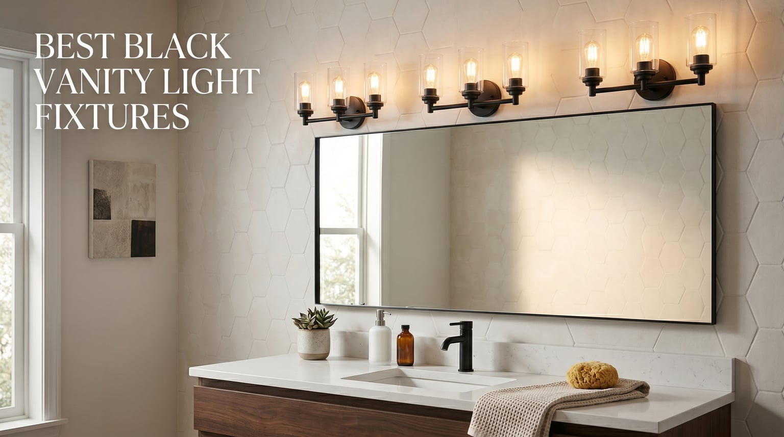 Best black vanity light fixtures