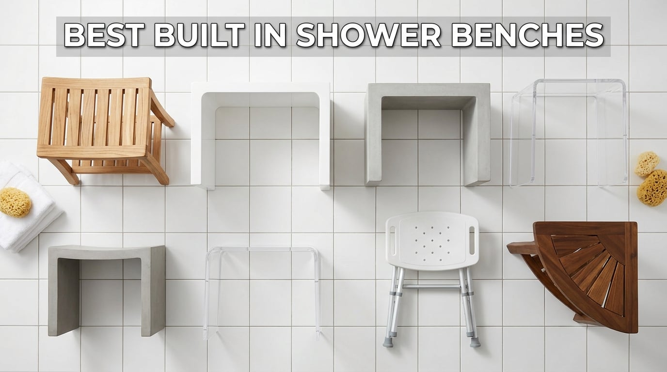Best built in shower benches