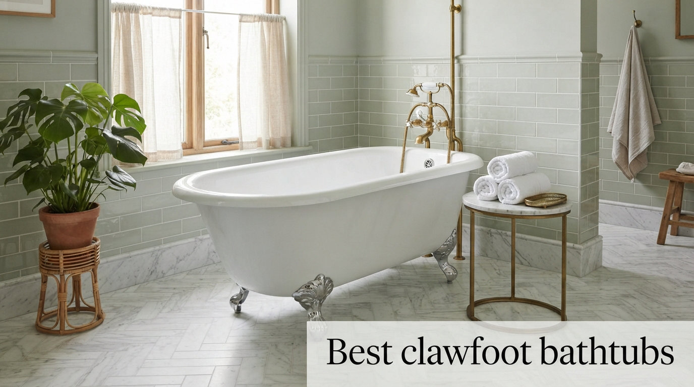 Best clawfoot bathtubs