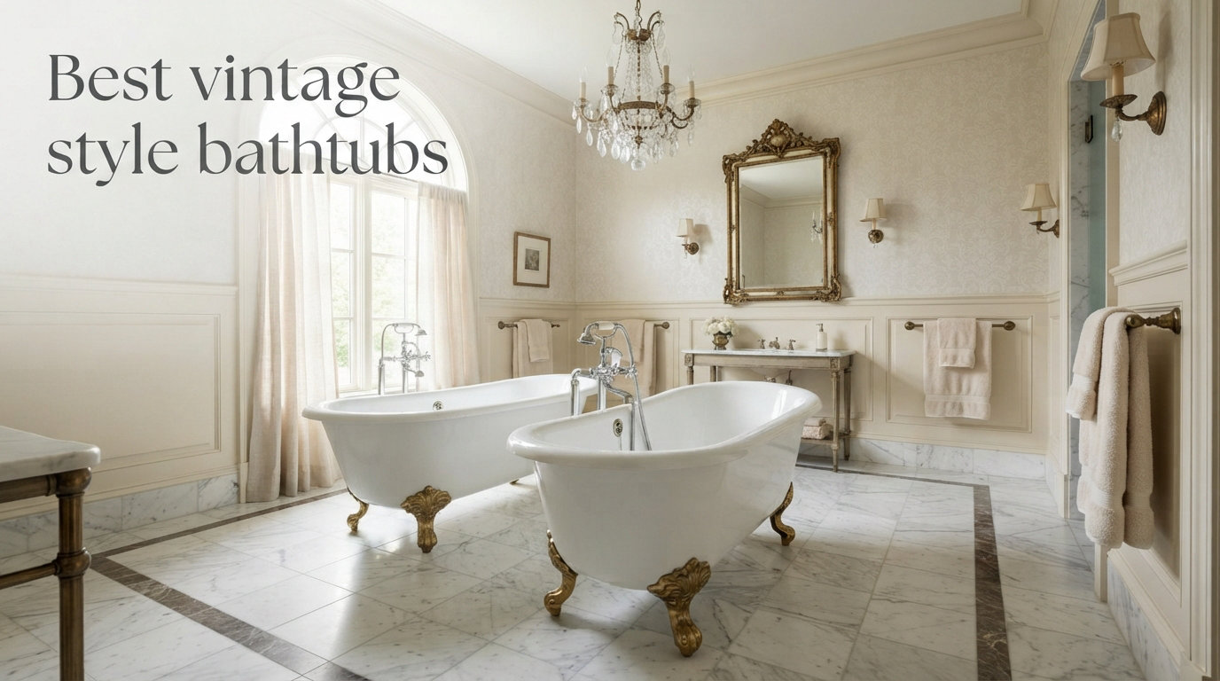 Best vintage style bathtubs