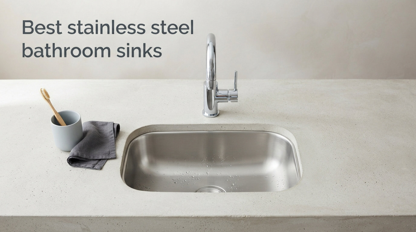 Best stainless steel bathroom sinks