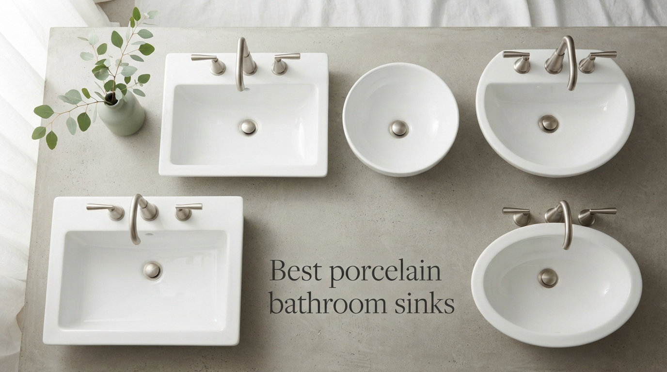 Best porcelain bathroom sinks