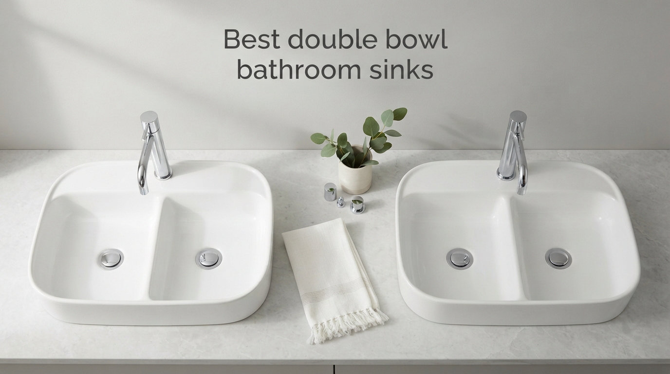 Best double bowl bathroom sinks