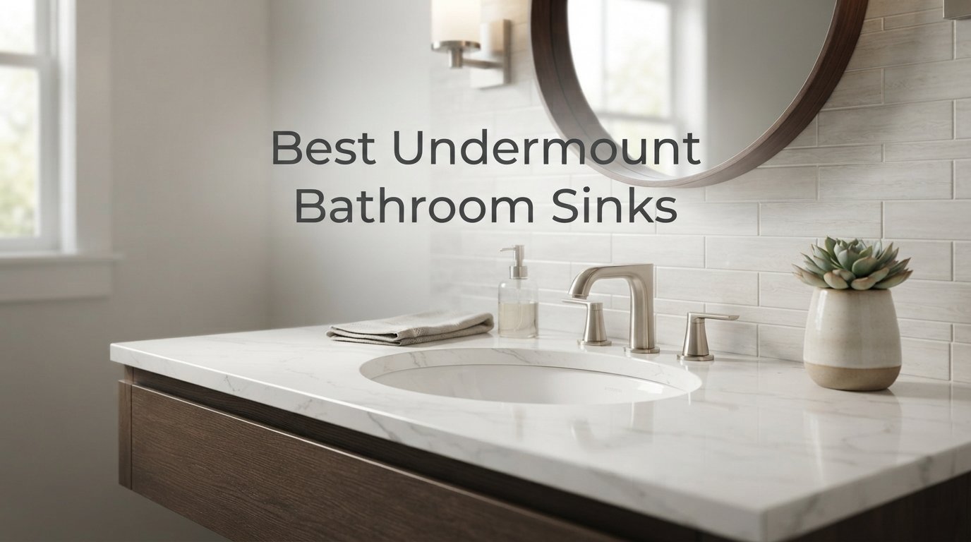 Best undermount bathroom sinks