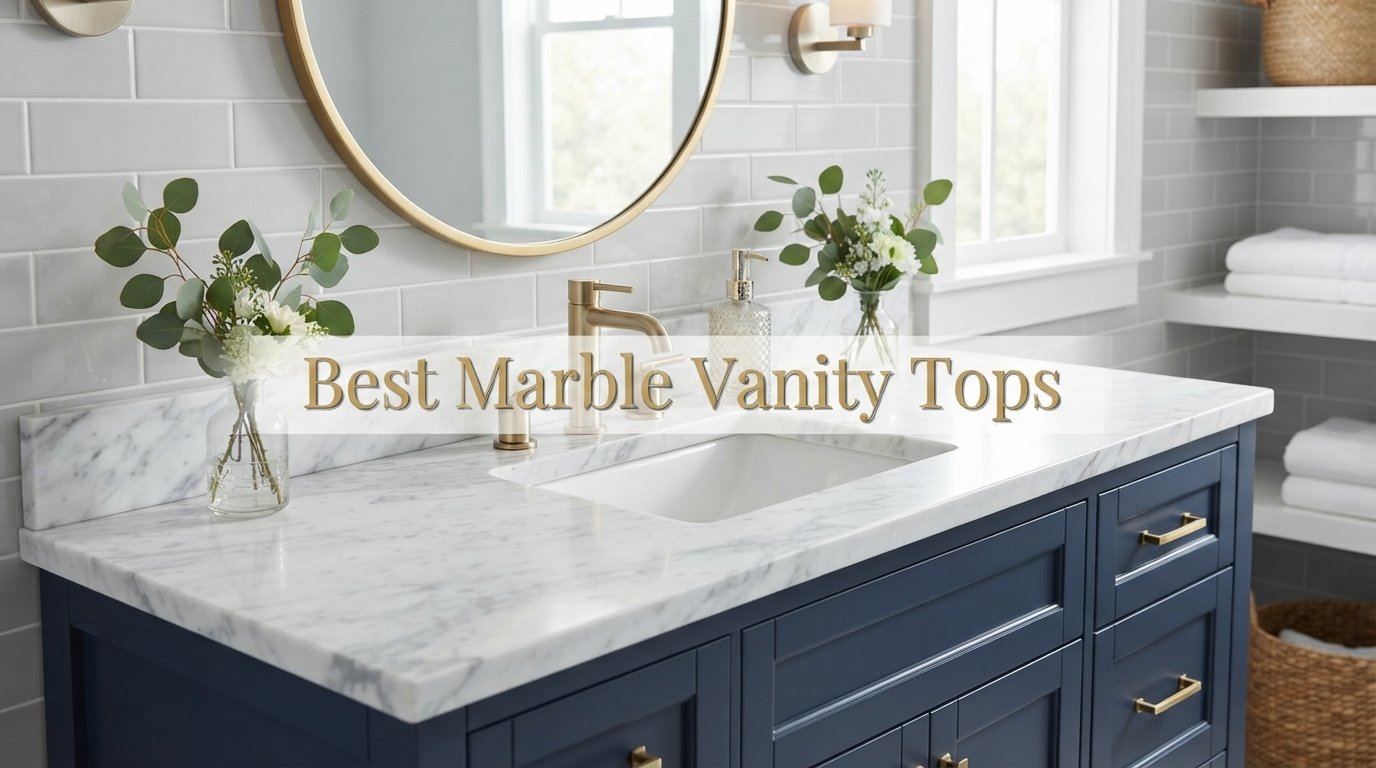 Best marble vanity tops