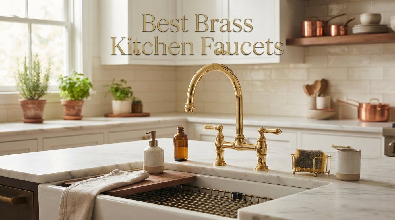 Best brass kitchen faucets