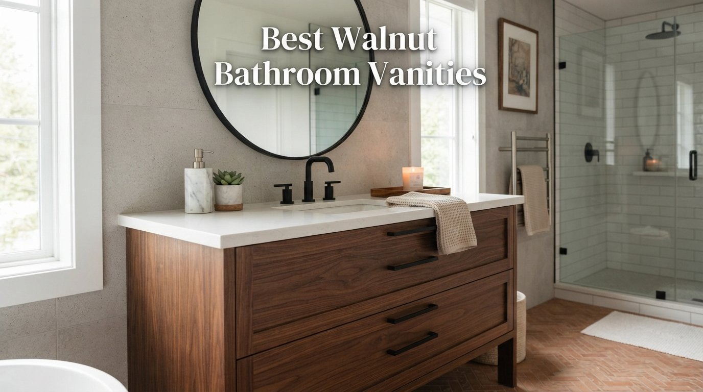 Best walnut bathroom vanities