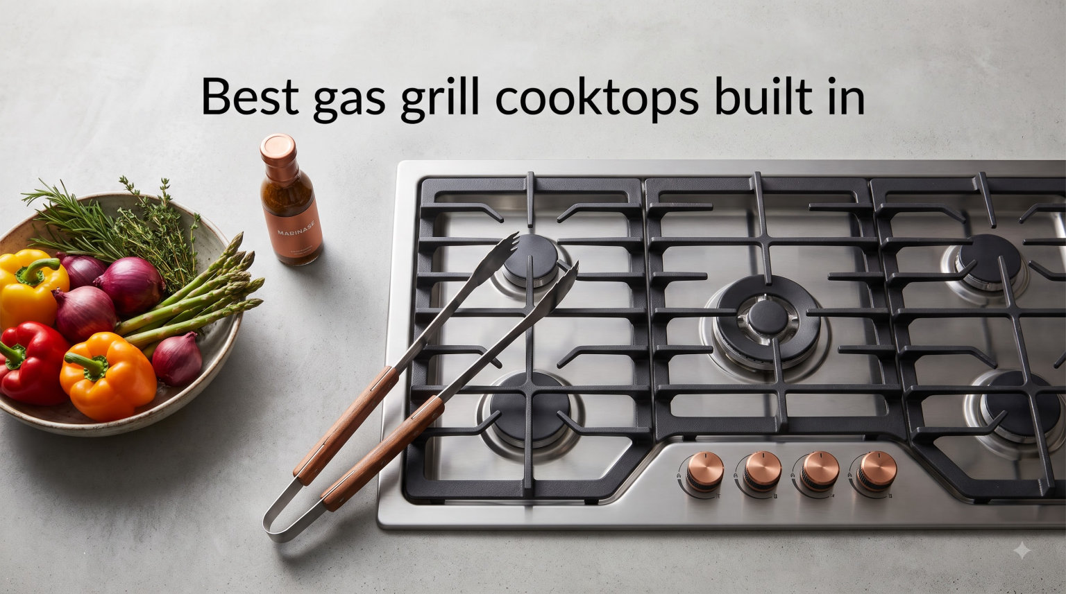 Best gas grill cooktops built in