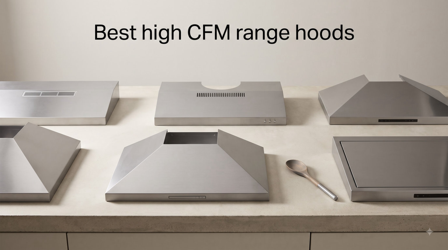 Best high CFM range hoods