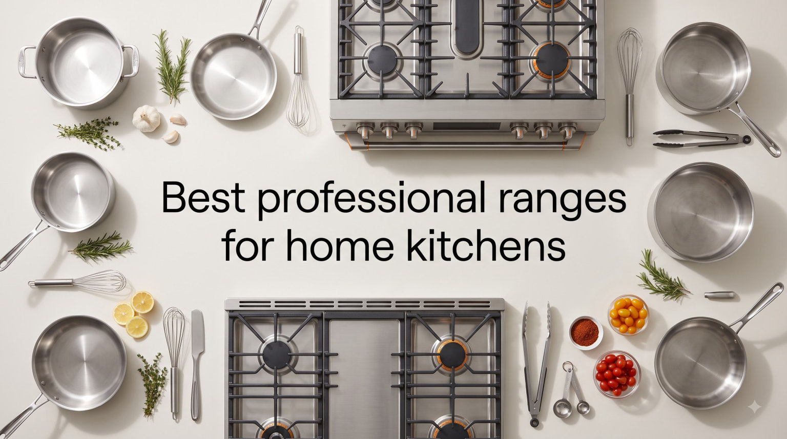 Best professional ranges for home kitchens