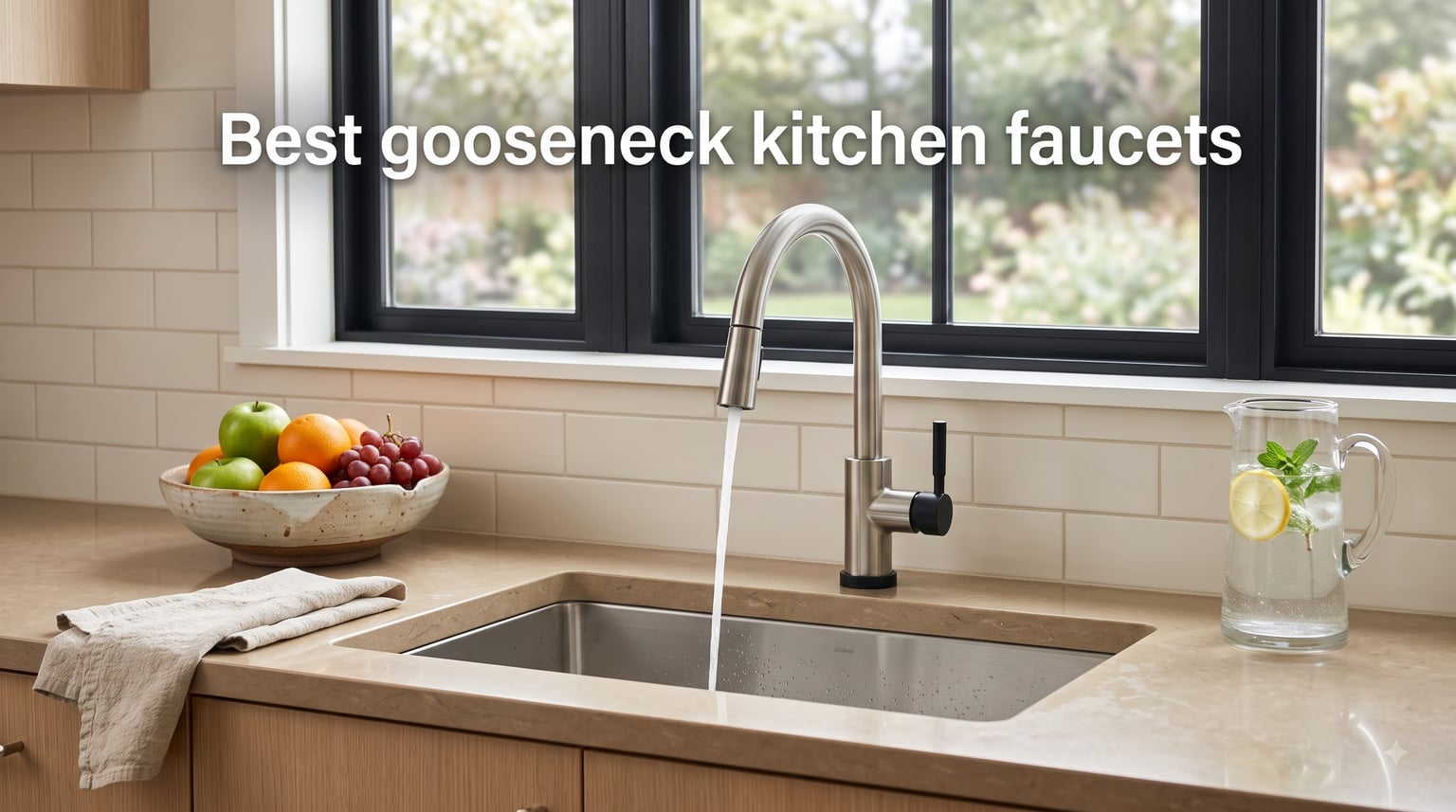 Best gooseneck kitchen faucets
