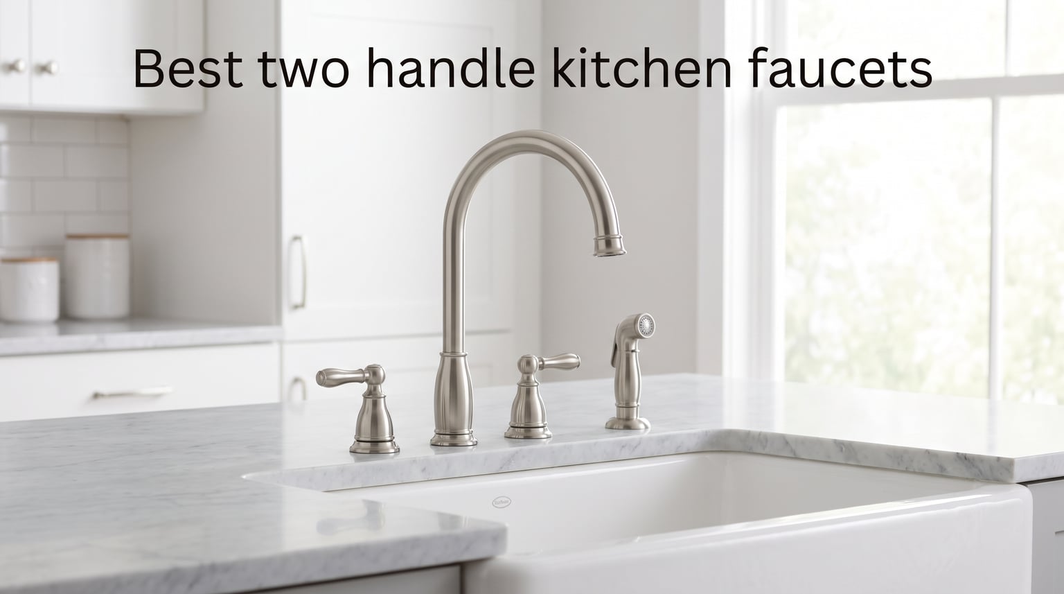 Best two handle kitchen faucets