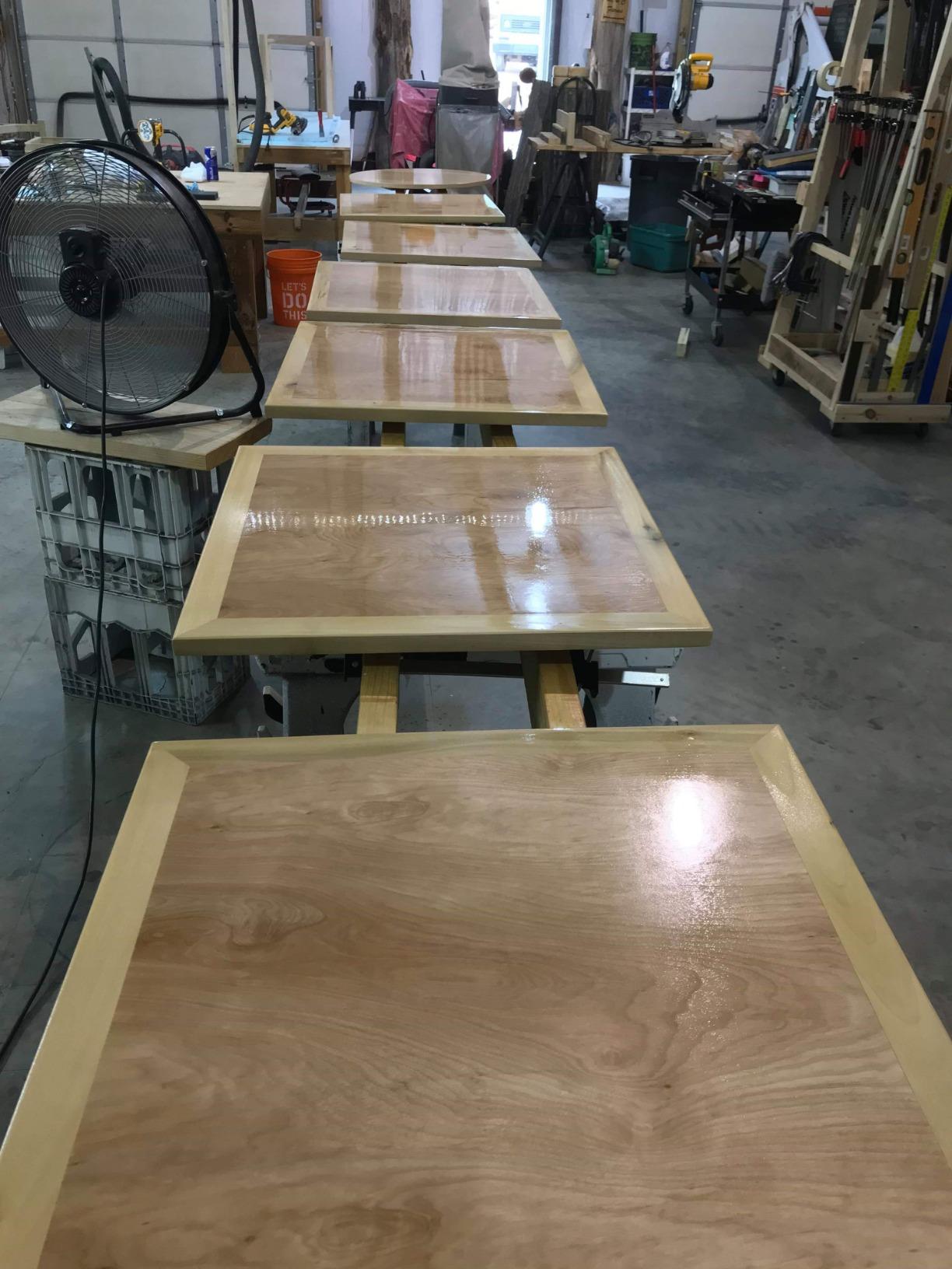 CrystaLac Clear Wood Grain Filler (8oz Mini) customer photo 2