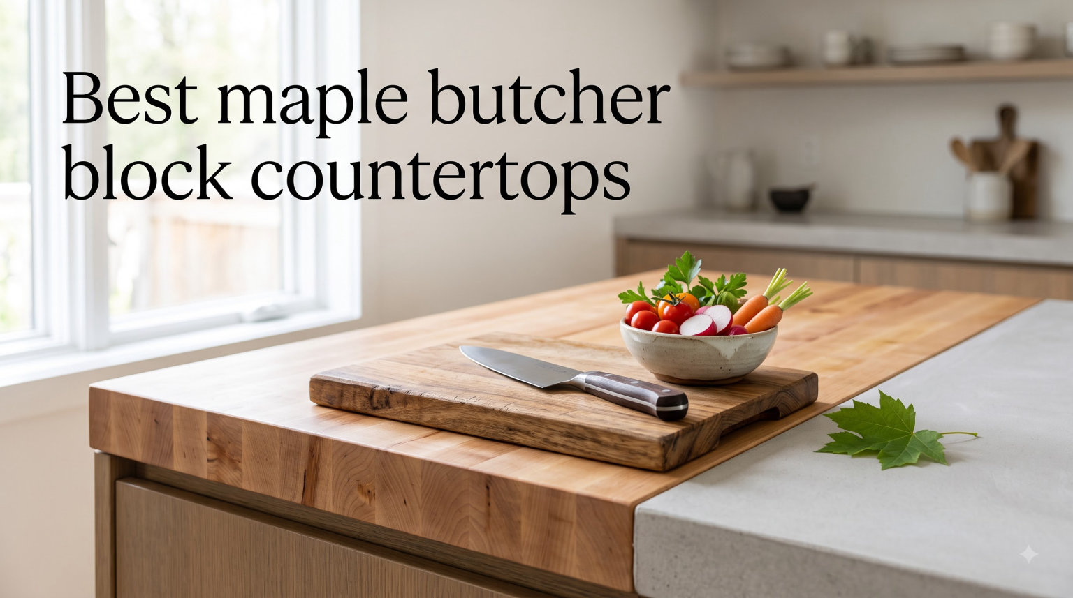 Best maple butcher block countertops