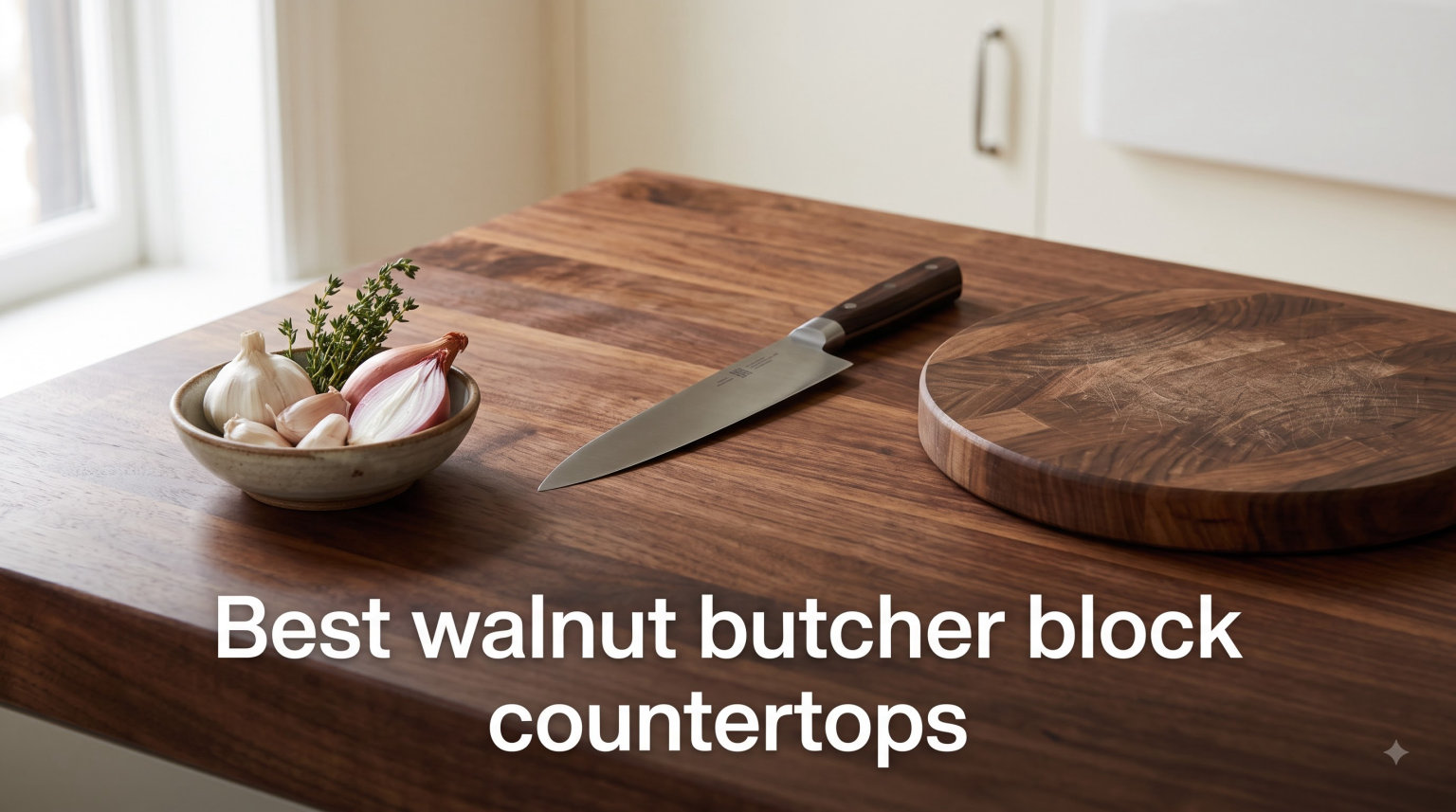 Best walnut butcher block countertops