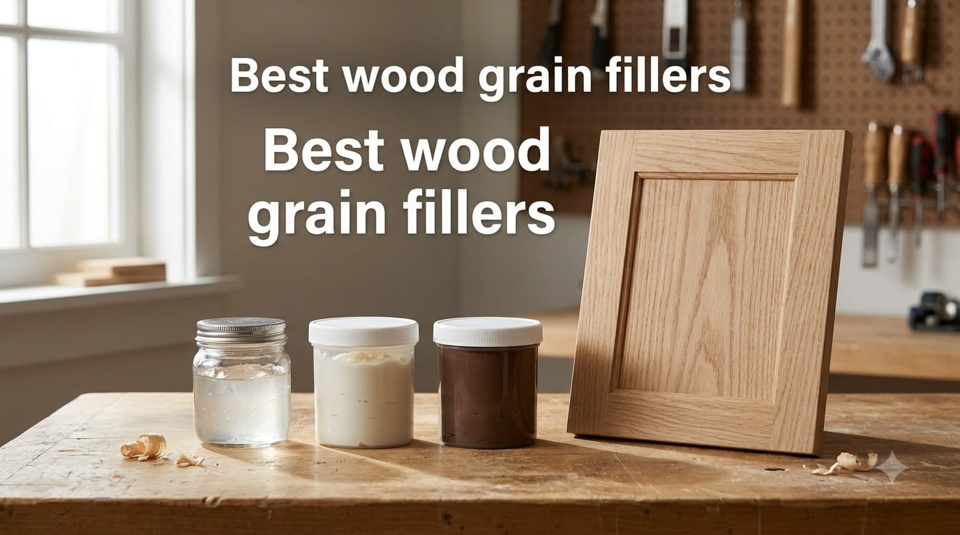 Best wood grain fillers