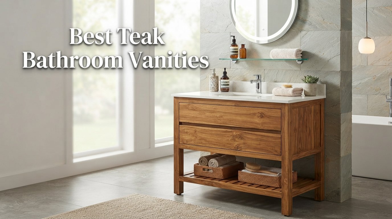 Best teak bathroom vanities