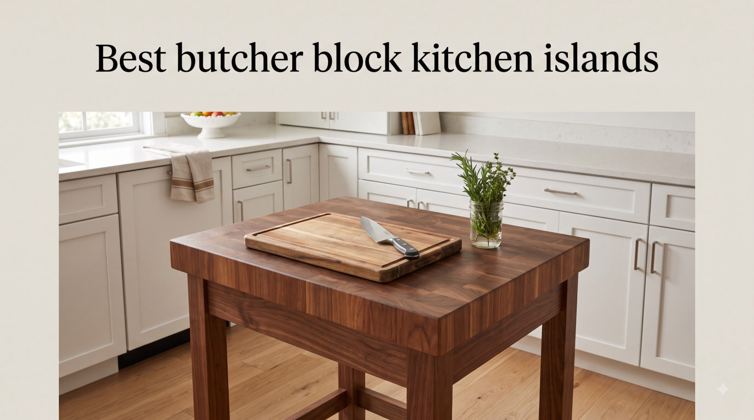 Best butcher block kitchen islands