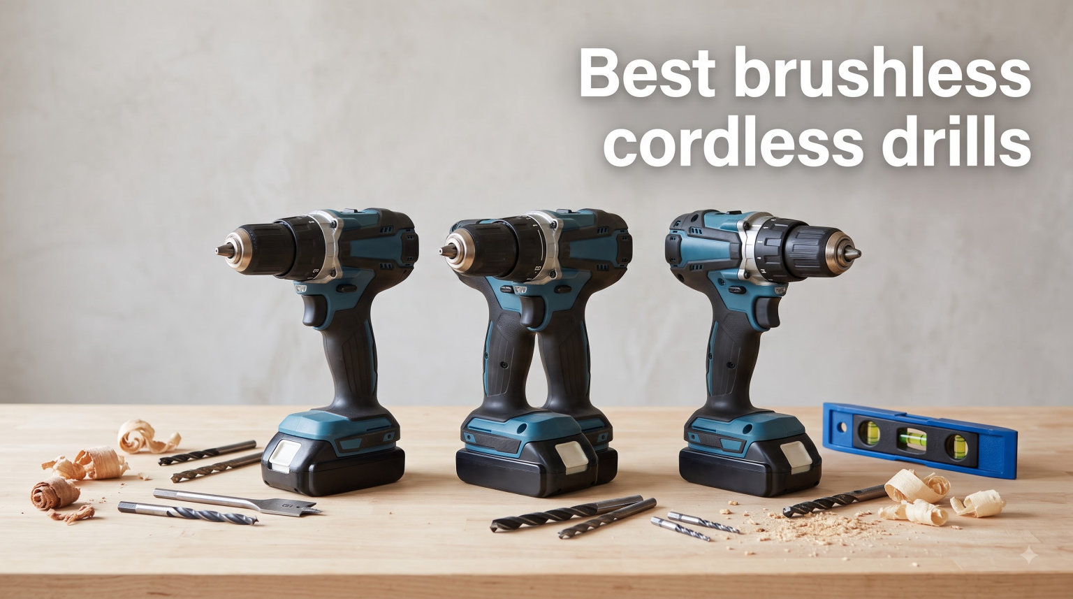 Best brushless cordless drills